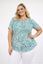 Picture of STYLISH ABSTRACT PRINT RELAXED FIT BLOUSE